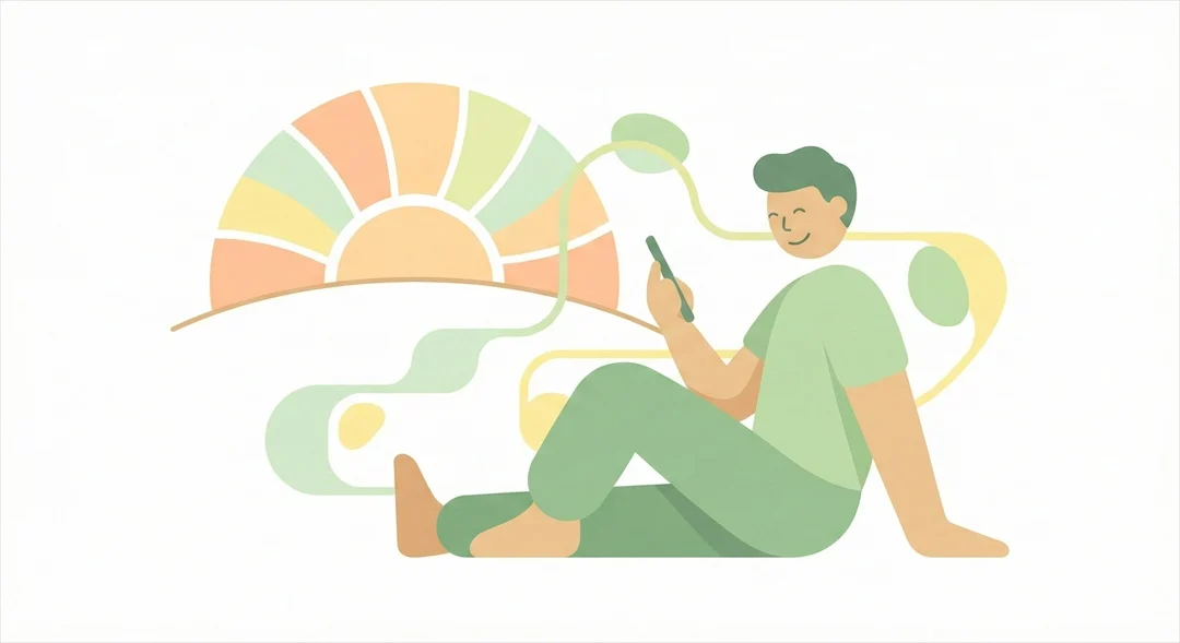 見守りアプリ、ミマリンクをリラックスして使う人